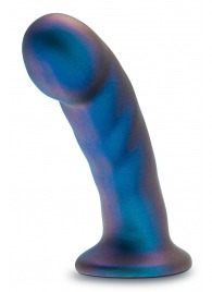 Синяя насадка-фаллоимитатор Rebellion 5.75 Inch Pegging Dildo - 14,6 см. - Blush Novelties - купить с доставкой в Ростове-на-Дону