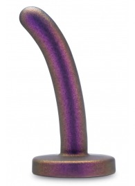 Фиолетовая насадка с гладкой поверхностью Surrender 4.75 Inch Beginner Pegging Dildo - 12 см. - Blush Novelties - купить с доставкой в Ростове-на-Дону