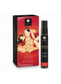 Оральный спрей Waves of Pleasure с ароматом клубники и шампанского - 20 мл. - Shunga - купить с доставкой в Ростове-на-Дону