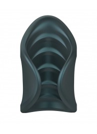 Серый сквозной мастурбатор с вибрацией Manwan Starter - Manwan - в Ростове-на-Дону купить с доставкой