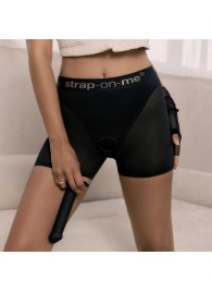 Трусики-шорты для фиксации насадок Strap-on-me Harness Lingerie Halo - size XS - Strap-on-me - купить с доставкой в Ростове-на-Дону