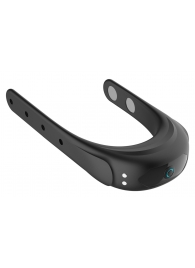 Черное эрекционное виброкольцо на ремешках - Boys of Toys - в Ростове-на-Дону купить с доставкой