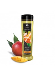 Массажное масло для тела Luscious Mango с ароматом манго - 240 мл. - Shunga - купить с доставкой в Ростове-на-Дону