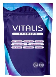 Супертонкие презервативы VITALIS Premium Super Thin - 15 шт. - Vitalis - купить с доставкой в Ростове-на-Дону