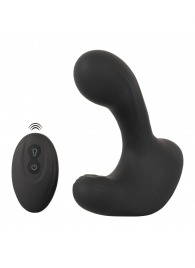 Черная анальная вибропробка с функцией расширения RC Butt Plug with 3 functions - Orion - в Ростове-на-Дону купить с доставкой