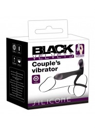 Черная насадка на член с вибрацией Couple’s Vibrator - Orion - в Ростове-на-Дону купить с доставкой