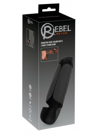 Черный вибромастурбатор с трехточечной стимуляцией Penis Trainer with 3 Point Stimulation - Orion - в Ростове-на-Дону купить с доставкой