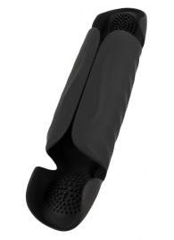 Черный вибромастурбатор с трехточечной стимуляцией Penis Trainer with 3 Point Stimulation - Orion - в Ростове-на-Дону купить с доставкой