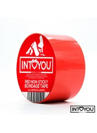 Красный скотч для фиксации Non-Sticky Bondage Tape - 15 м. - Intoyou - купить с доставкой в Ростове-на-Дону
