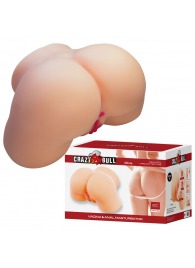 Телесный мастурбатор с 2 любовными отверстиями Olivia - Baile - в Ростове-на-Дону купить с доставкой