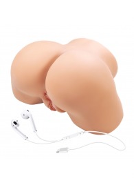 Телесный мастурбатор Olivia с 2 любовными отверстиями - Baile - в Ростове-на-Дону купить с доставкой