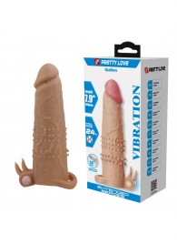 Телесная насадка на пенис Quillon - 20 см. - Baile - в Ростове-на-Дону купить с доставкой
