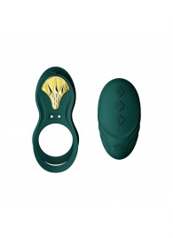 Зеленое эрекционное виброкольцо Bayek с пультом ДУ - Zalo - в Ростове-на-Дону купить с доставкой