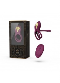 Фиолетовое эрекционное виброкольцо Bayek с пультом ДУ - Zalo - в Ростове-на-Дону купить с доставкой