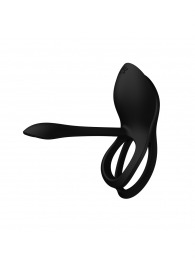 Черное эрекционное виброкольцо Bayek с пультом ДУ - Zalo - в Ростове-на-Дону купить с доставкой