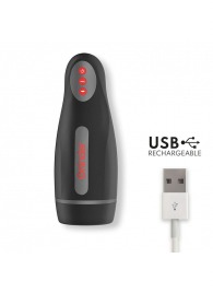 Черный автоматический мастурбатор с управлением через приложение - Oninder - в Ростове-на-Дону купить с доставкой