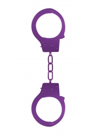 Фиолетовые наручники OUCH! Purple - Shots Media BV - купить с доставкой в Ростове-на-Дону