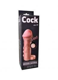 Фаллоудлинитель с кольцом COCK size M - 15 см. - LOVETOY (А-Полимер) - в Ростове-на-Дону купить с доставкой