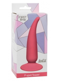 Розовая анальная пробка P-spot Teazer Pink - 12,2 см. - Lola Games - в Ростове-на-Дону купить с доставкой