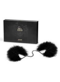 Перьевые наручники Za Za Zu Feather Handcuffs Bijoux - Bijoux Indiscrets - купить с доставкой в Ростове-на-Дону