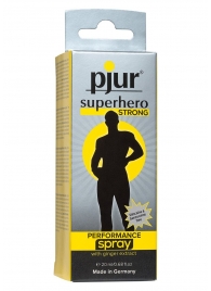 Спрей-пролонгатор длительного действия pjur SUPERHERO Strong Spray - 20 мл. - Pjur - купить с доставкой в Ростове-на-Дону
