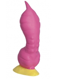 Розовый фаллоимитатор  Крок Medium  - 24,5 см. - Erasexa - купить с доставкой в Ростове-на-Дону