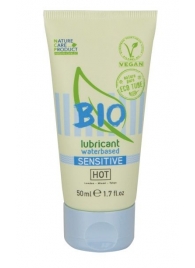 Органический лубрикант для чувствительной кожи Bio Sensitive - 50 мл. - HOT - купить с доставкой в Ростове-на-Дону