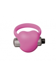 Розовое эрекционное виброкольцо Emotions Heartbeat Light pink - Lola Games - в Ростове-на-Дону купить с доставкой