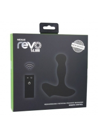 Чёрный перезаряжаемый массажёр предстательной железы NEXUS Revo Slim - Nexus Range - в Ростове-на-Дону купить с доставкой