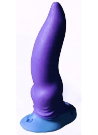Фиолетовый фаллоимитатор  Зорг mini  - 17 см. - Erasexa - купить с доставкой в Ростове-на-Дону