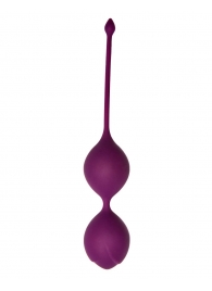 Фиолетовые вагинальные шарики Кегеля со смещенным центом тяжести Delta - Le Frivole
