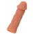 Телесная реалистичная насадка KOKOS Extreme Sleeve 05 с дополнительной стимуляцией - 12,7 см. - KOKOS - в Ростове-на-Дону купить с доставкой