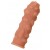 Телесная реалистичная насадка KOKOS Extreme Sleeve 11 с дополнительной стимуляцией - 12,7 см. - KOKOS - в Ростове-на-Дону купить с доставкой