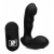 Черный стимулятор простаты Alpha-Pro 7X P-Milker Silicone Prostate Stimulator with Milking Bead - XR Brands - в Ростове-на-Дону купить с доставкой