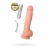 Реалистичный вибратор TOYFA RealStick Elite Vibro - 24 см. - ToyFa купить в Ростове-на-Дону с доставкой в Orgasmix.ru Реалистичный вибратор TOYFA RealStick Elite Vibro - 24 см. - ToyFa