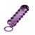 Закрытая фиолетовая насадка с пупырышками SAMURAI PENIS SLEEVE PURPLE - 14,5 см. - NMC - в Ростове-на-Дону купить с доставкой