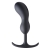 Черный массажер простаты с утяжелителями Premium Silicone Weighted Prostate Plug Large - 18,8 см. - XR Brands - в Ростове-на-Дону купить с доставкой