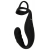Черное эрекционное кольцо со стимуляцией промежности и анальной пробкой Cock Ring with RC Prostate Plug - Orion - в Ростове-на-Дону купить с доставкой
