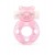 Розовое эрекционное виброкольцо в форме мишки - 1137 - в Ростове-на-Дону купить с доставкой