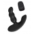 Черный силиконовый стимулятор простаты Levett Nitoc с пультом ДУ - Levett - в Ростове-на-Дону купить с доставкой