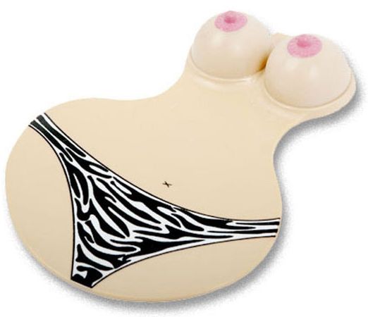 Коврик для компьютерной мышки с грудью - Play Star - купить с доставкой в Ростове-на-Дону