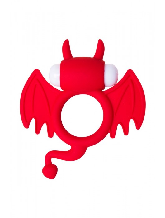 Красное эрекционное кольцо на пенис JOS COCKY DEVIL - JOS - в Ростове-на-Дону купить с доставкой