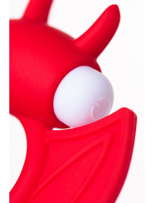 Красное эрекционное кольцо на пенис JOS COCKY DEVIL - JOS - в Ростове-на-Дону купить с доставкой