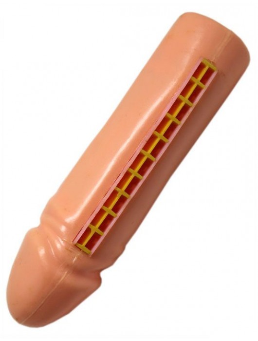 Губная гармошка  Шалун  в форме пениса - Play Star - купить с доставкой в Ростове-на-Дону
