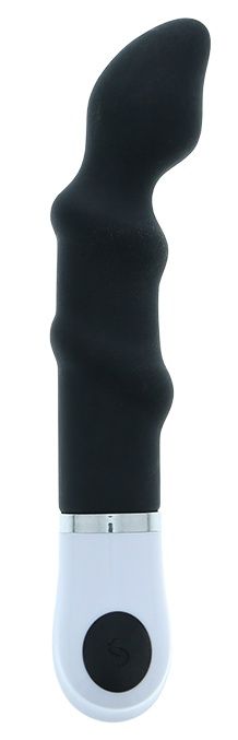 Черный анальный вибромассажер P-SPOT FINGER - Dream Toys - в Ростове-на-Дону купить с доставкой