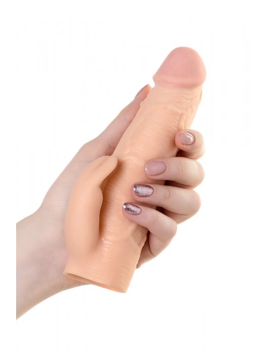 Телесная насадка Toyfa XLover для увеличения размера - 16,8 см. - ToyFa - в Ростове-на-Дону купить с доставкой