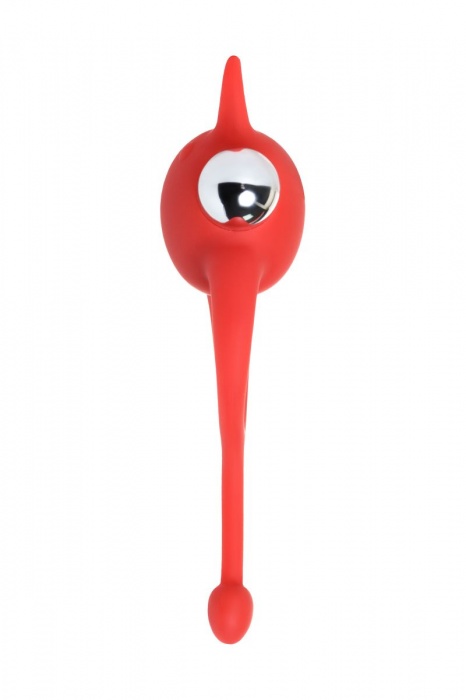 Красное виброкольцо с хвостиком JOS NICK - JOS - в Ростове-на-Дону купить с доставкой