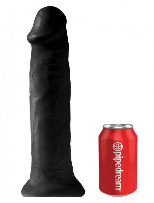 Черный фаллоимитатор-гигант на присоске 14  Cock - 36 см. - Pipedream