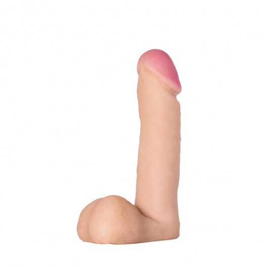 Трусики Harness с реалистичной насадкой-фаллосом №52 - 17 см. - Джага-Джага - купить с доставкой в Ростове-на-Дону