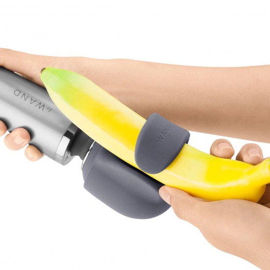 Серая насадка LOOP на массажер Le Wand для фаллостимуляции - Le Wand - в Ростове-на-Дону купить с доставкой